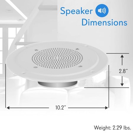 Pyle Pyle 6.5" Ceiling Speaker Tranformer PDICS64